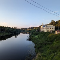 Река Тверца в сторону улицы Кирова