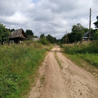 Дорога в село.