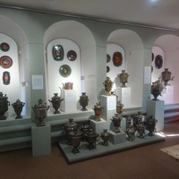 Выставка самоваров в краеведческом музее