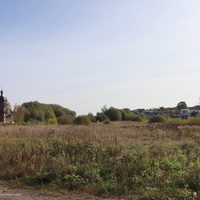 С. Старый Двор, панорама церкви Иоанна Русского