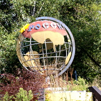 Глобус на Сочинском шоссе.