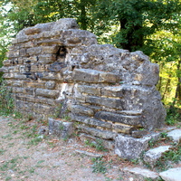 На руинах византийского храма.