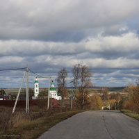 С. Ильинское,  панорама с юга
