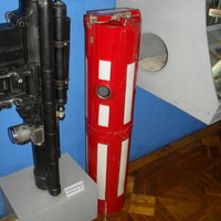 Г.Оренбург, Музей космонавтики (бывшее ОВАУЛ) гидроакустический буй--предназначен для обнаружения подводных лодок
