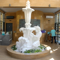 Скульптура "Каменный цветок" в парке "Ривьера".