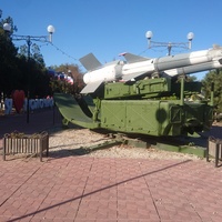 Зенитно-ракетный комплекс С-125 "Нева" (известный под экспортным названием как "Печора") в парке Победы