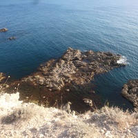 Часть Тарханкутское побережья и акватории у скалы Черепаха