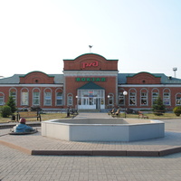Ж.д вокзал Мариинска.