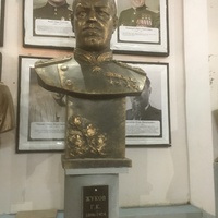 Музей мировой скульптуры, великих людей России, великих людей планеты в Шелковичном сквере. Жуков Г.К.