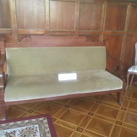 Ливадийский дворец. Парадный приемный кабинет императора. В дни работы Крымской конференции 1945 года здесь находилась личная комната (спальня) президента Ф. Д. Рузвельта.