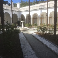 Ливадийский дворец. Итальянский дворик