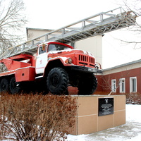 Памятник пожарным на ул. Пуркаева.