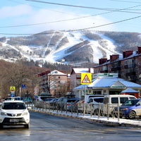 Вид на гору Большевик.