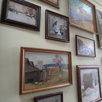 Экспозиция музея "Рыбацкая слобода". Купеческая гостиная