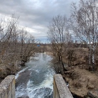 Мост через р. Шемлей из Дальнего Константинова в СХТ