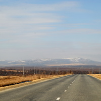 Дорога в Олу.