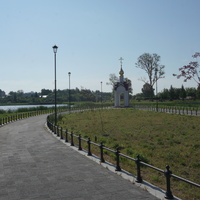 Парк на речке Вичкинза в Дивеево
