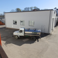 Талси, молочный комбинат с веранды кафе "Пиена сета"