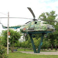 Парк Патриотов. Выставка военной техники под открытым небом.