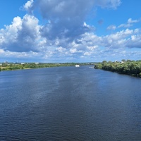 Волга с Восточного моста