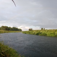 Дождь на Днепре