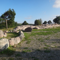 На территории исторического парка "Бастион". Экспозиция "Каменный век".