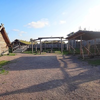 На территории исторического парка "Бастион".