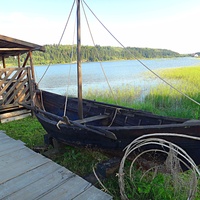 На территории исторического парка "Бастион".  "ЛАДЕЙНАЯ ИСТОРИЯ". Флот парка «Бастiонъ».
