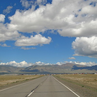 Дорога со стороны Укока.