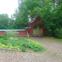 Западные ворота Воскресенского скита