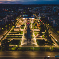 Площадь Защитников Донбасса в  Новокузнецке