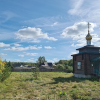 Пос. Бег, Часовня Петра м Февронии на Октябрьской ул.