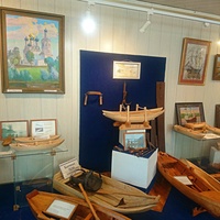 Дединовский музей. Зал истории судостроения.