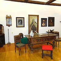 Музей-усадьба "Ботик Петра 1". Белый дворец. Экспозиция "В начале славных дел". Комната Петра 1.