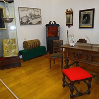 Музей-усадьба "Ботик Петра 1". Белый дворец. Экспозиция "В начале славных дел". Комната Петра 1.