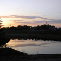 закат над Зиянчурино