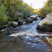 Водопад на реке Вилюй