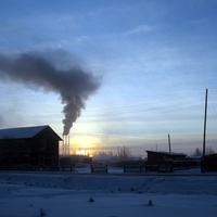 Вид села Эльгяй