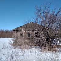 Заброшенный дом в д. Козулино