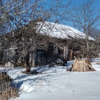 Заброшенный дом в д. Козулино