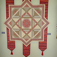 Историко-художественный музей им. И.И. Алексеева. Декоративное панно "Путеводная звезда". Марина Мамонова. Электросталь 2008г.