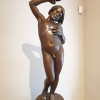 Мальчик в бане . Скульптор Иванов .