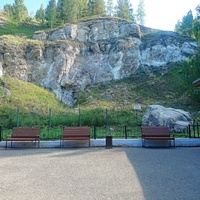 На территории историко-природного комплекса "Кунгурская ледяная пещера". Ледяная Гора.