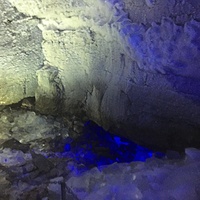 Кунгурская ледяная пещера. Грот "Бриллиантовый".