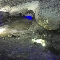 Кунгурская ледяная пещера. Грот "Бриллиантовый".