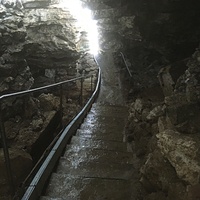 Кунгурская ледяная пещера. Грот "Длинный".