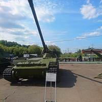 Музей пермской артиллерии. 152мм самоходная артиллерийская установка 2С-5 "Гиацинт-С".