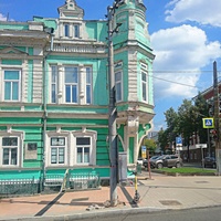 Здание бывшего императорского музыкального училища по ул. Пушкина, 17 постройки 1902г. проекта пермского архитектора Василием Попатенко.