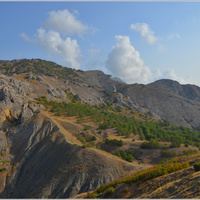 Село Солнечная Долина. Хребет Чалки