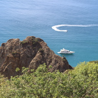 Остатки древнего вулкана.